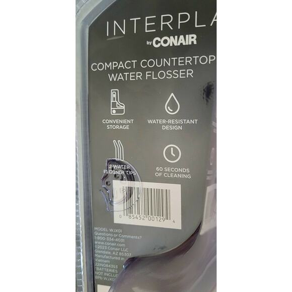 --CONAIR Interplak Compact Countertop Water Flosser--NEW! - Picture 6 of 7